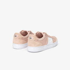 Womens Wo  Courtline Sneakers | Lacoste Nat/Wht • 7F8