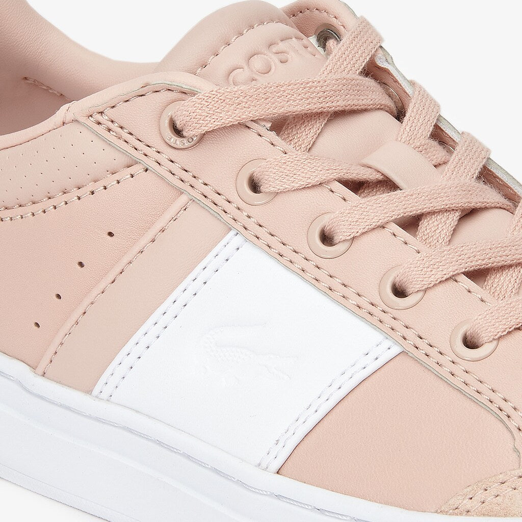 Womens Wo  Courtline Sneakers | Lacoste Nat/Wht • 7F8