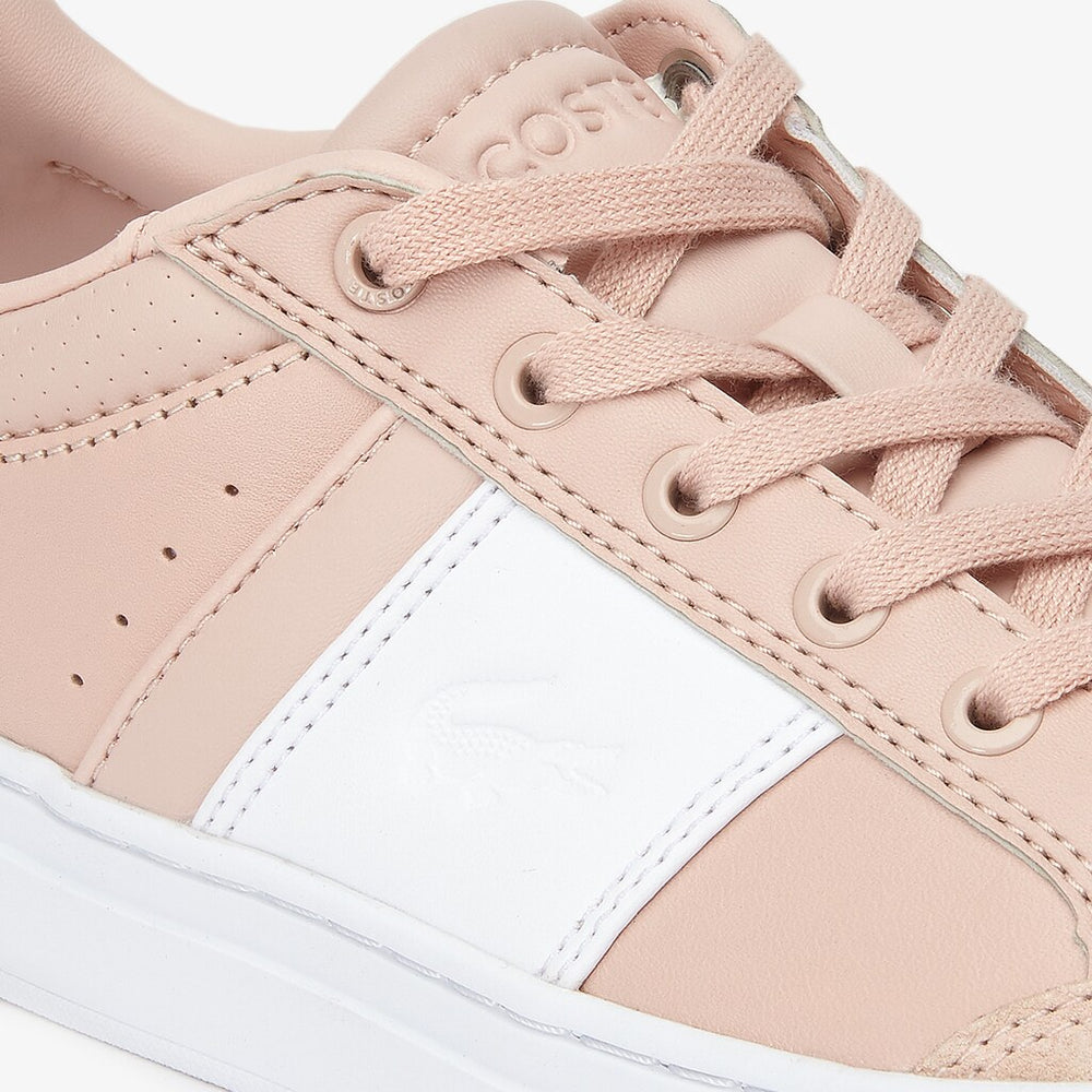 Womens Wo  Courtline Sneakers | Lacoste Nat/Wht • 7F8