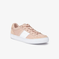 Womens Wo  Courtline Sneakers | Lacoste Nat/Wht • 7F8