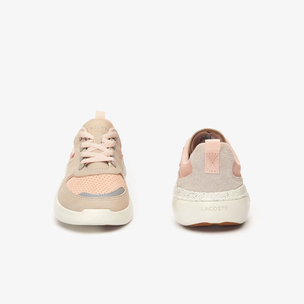 Womens Wo  Wildcard Paneled Leather Sneakers | Lacoste Natural/Off White • Ts2