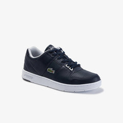 Mens   Thrill Perforated Leather Sneakers | Lacoste Nvy/Wht • 092