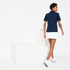 Womens Wo  SPORT Ultra Dry Performance Polo | Lacoste Navy Blue / White • 525
