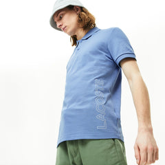 Mens   -Branded Cotton Polo Shirt | Lacoste Purple • Z0G