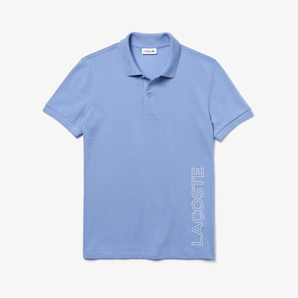 Mens   -Branded Cotton Polo Shirt | Lacoste Purple • Z0G