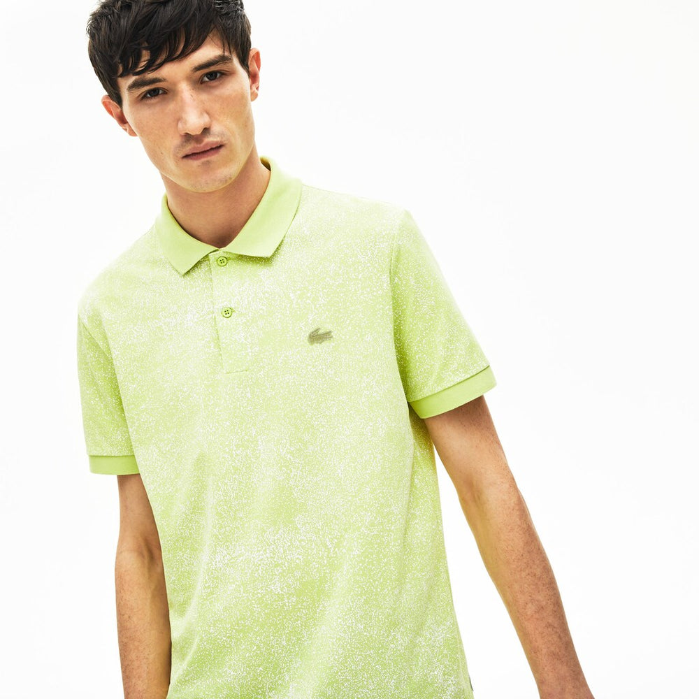 Mens   Motion Premium Piqué Polo Shirt | Lacoste Flashy Yellow • Z0C