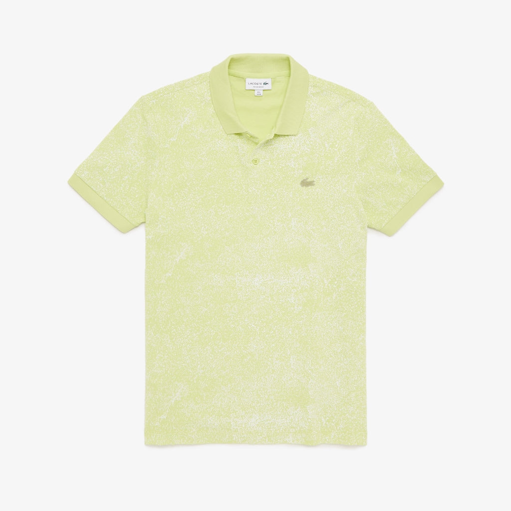 Mens   Motion Premium Piqué Polo Shirt | Lacoste Flashy Yellow • Z0C