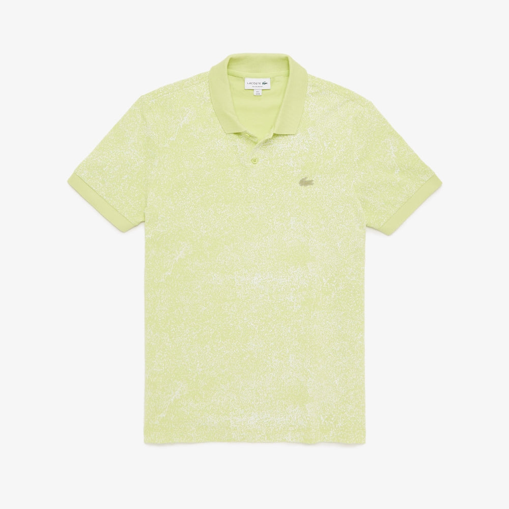 Mens   Motion Premium Piqué Polo Shirt | Lacoste Flashy Yellow • Z0C