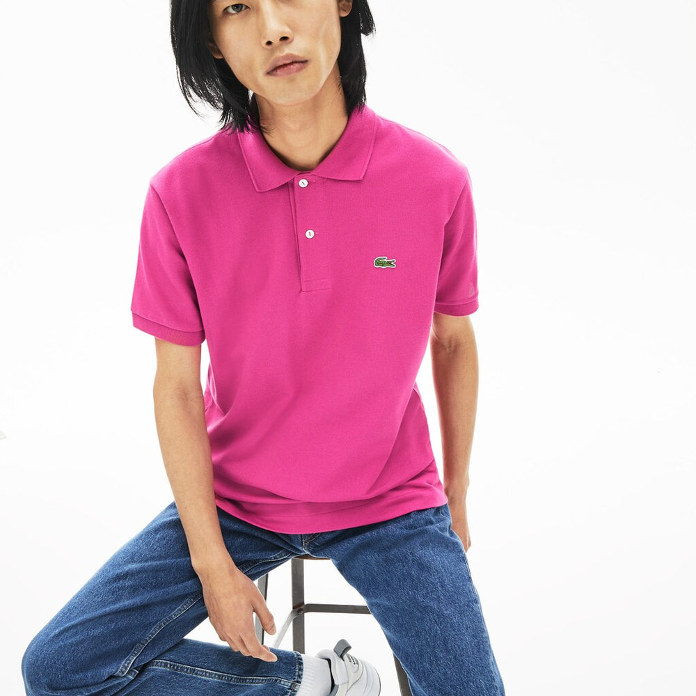 Mens   L.12.12 Polo | Lacoste Fushia Pink • Z04