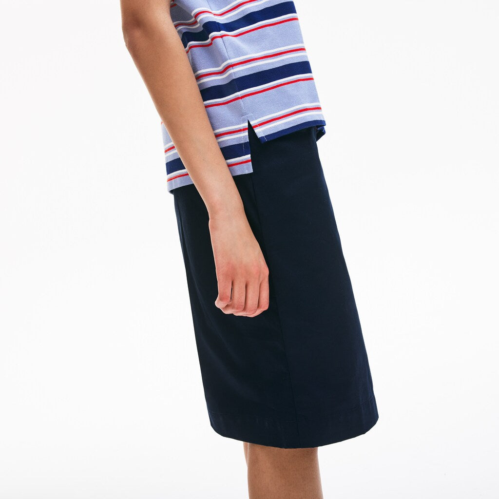 Womens Wo  Classic Fit Striped Cotton Polo Shirt | Lacoste Purple / Navy Blue / White / Red / Light Pink • R4K