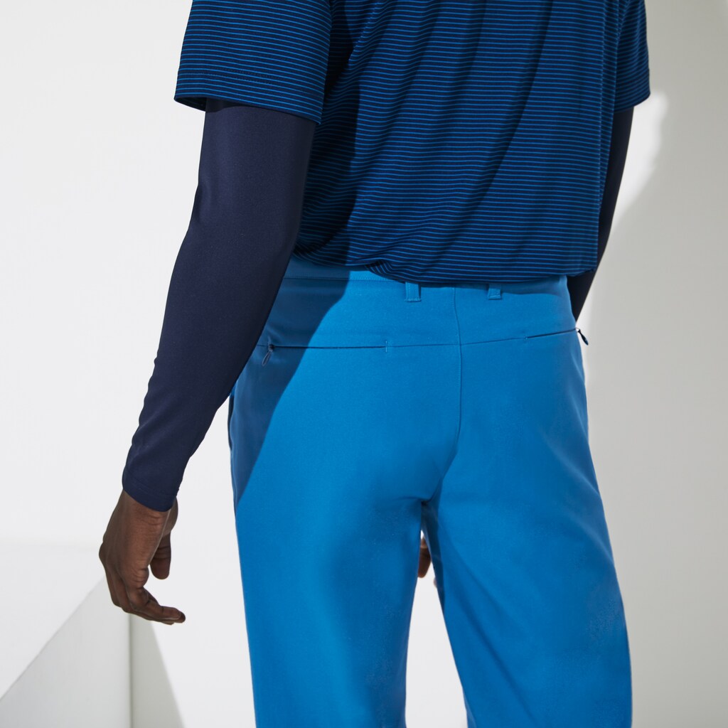 Mens   SPORT Breathable Stretch Golf Pants | Lacoste Blue • Us5