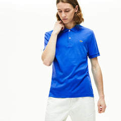 Mens   Regular Fit Lightweight Cotton Polo | Lacoste Blue • L61