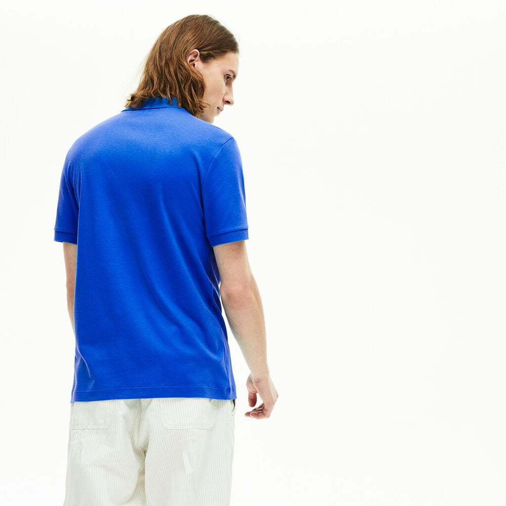 Mens   Regular Fit Lightweight Cotton Polo | Lacoste Blue • L61
