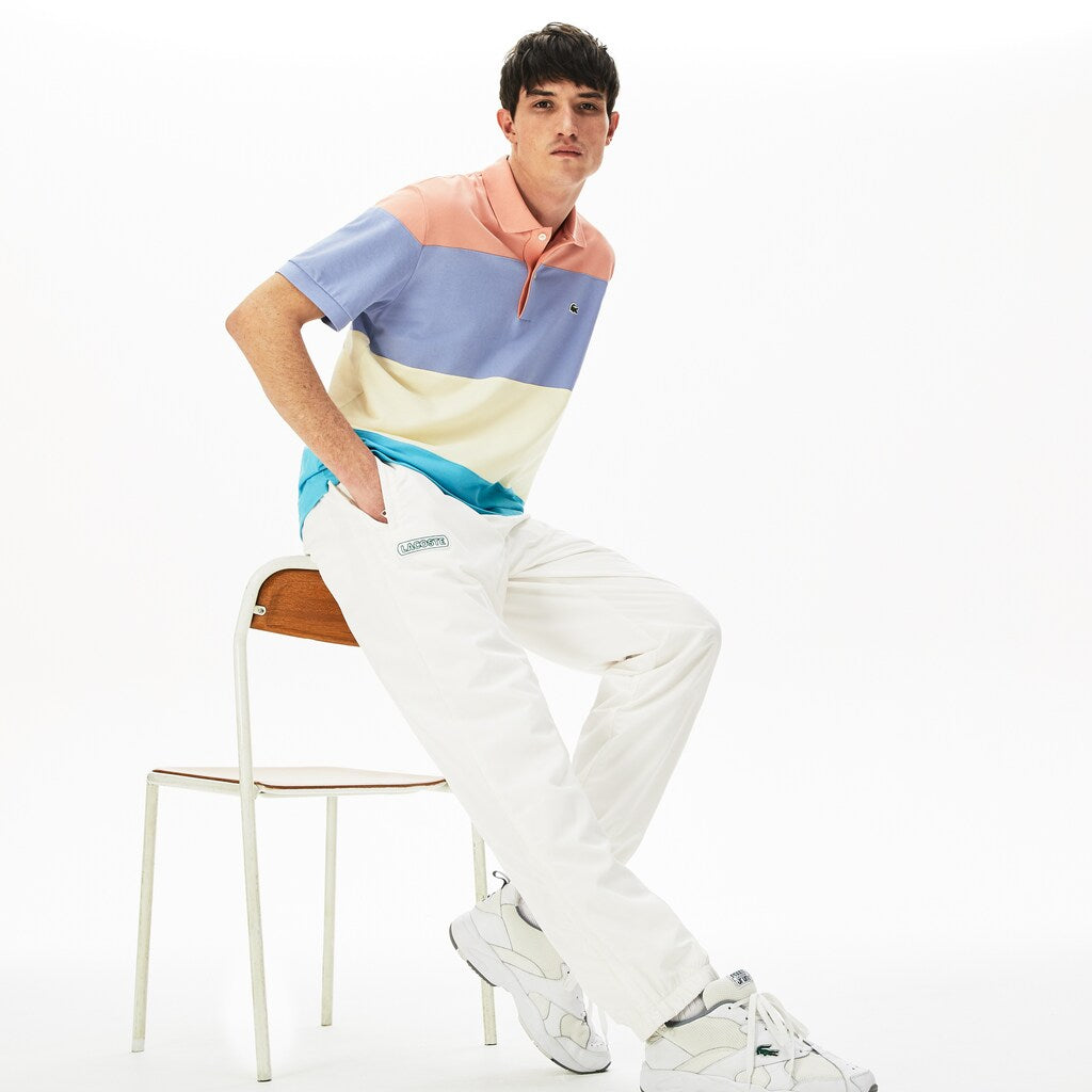 Mens   Elastic Waistband Trackpants | Lacoste White • 70V