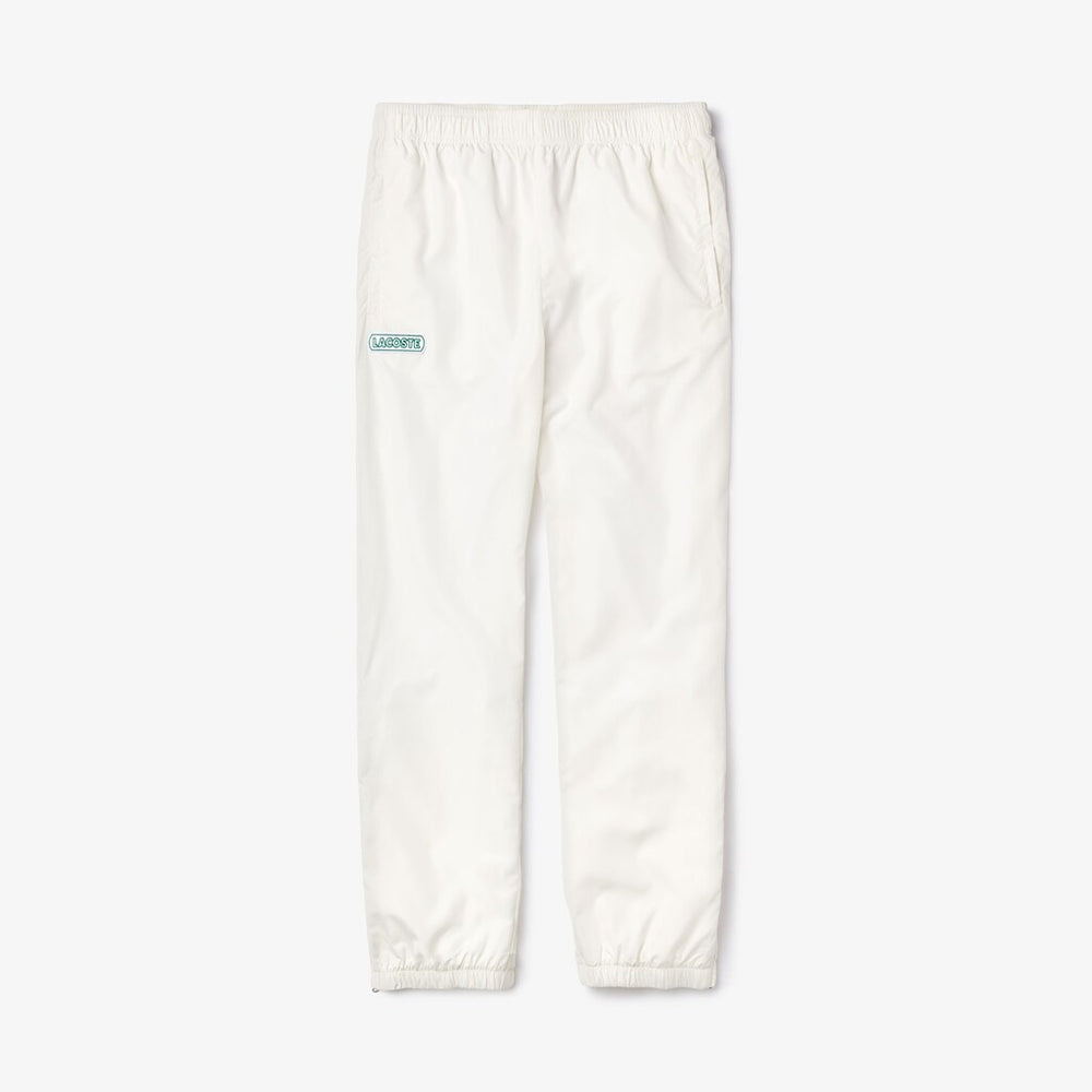 Mens   Elastic Waistband Trackpants | Lacoste White • 70V