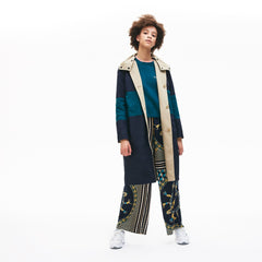 Mens/Womens Unisex LIVE Reversible Peacoat | Lacoste Beige / Navy Blue / Green • Wa2