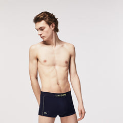 Mens Motion Technical Piqué Boxer Briefs | Lacoste Navy Blue • 166