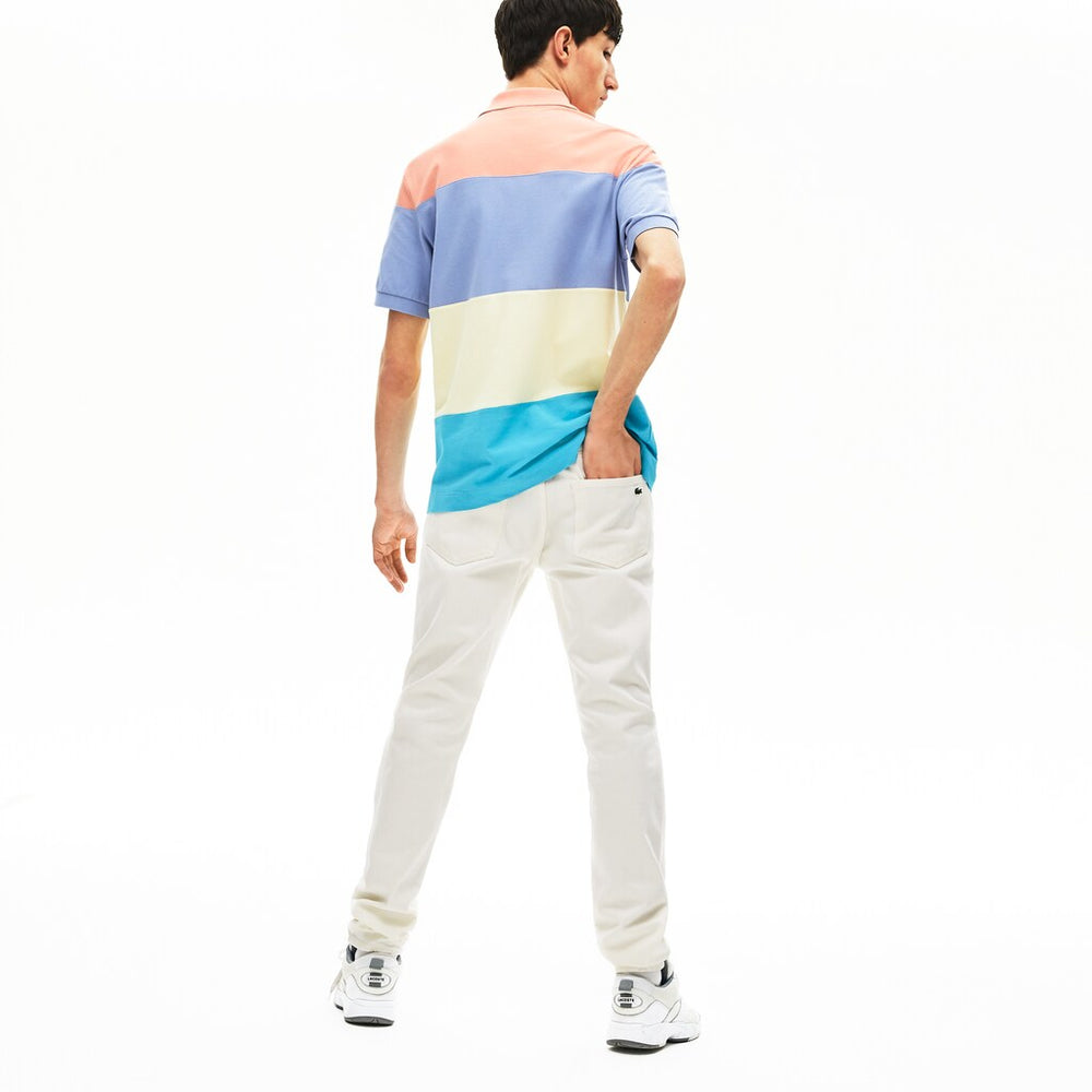 Mens   Slim-Fit Colored  Jeans | Lacoste White • 70V