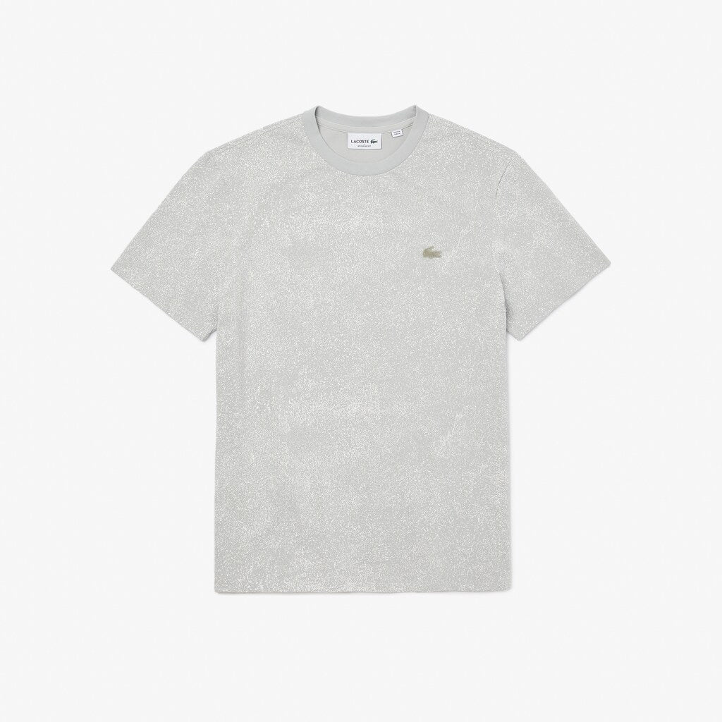Mens   Motion Regular Fit Stretch T-shirt | Lacoste Grey • P0Y