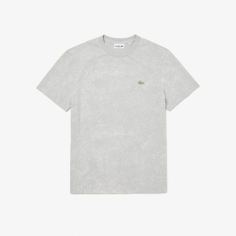 Mens   Motion Regular Fit Stretch T-shirt | Lacoste Grey • P0Y