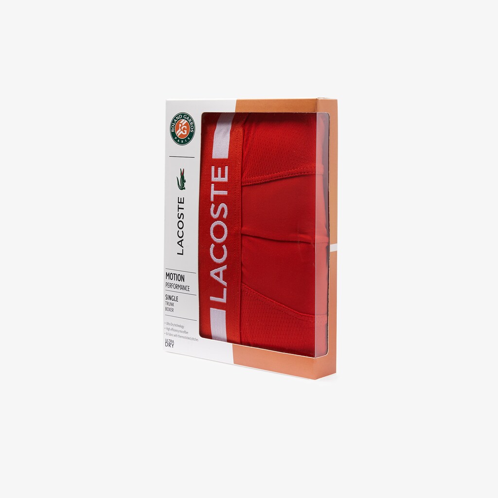 Mens Motion Performance Boxer Briefs | Lacoste Red • B2P