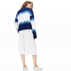Womens Wo  Light Cotton Poplin Culottes | Lacoste White • 001