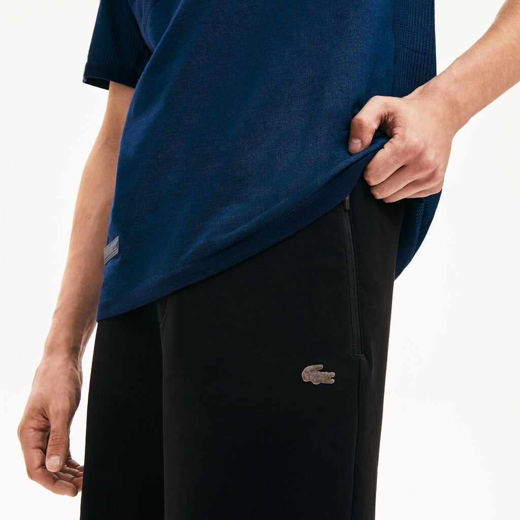 Mens   Motion Stretch Cotton Bermuda Shorts | Lacoste Black • 031