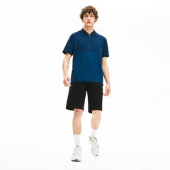 Mens   Motion Stretch Cotton Bermuda Shorts | Lacoste Black • 031