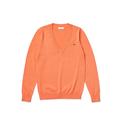 Womens Wo  SPORT V-neck Sweater | Lacoste Orange • Z6B