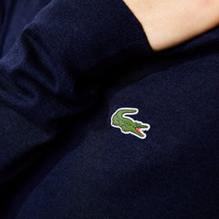Mens   SPORT Breathable-Knit Golf Sweater | Lacoste Navy Blue • 166