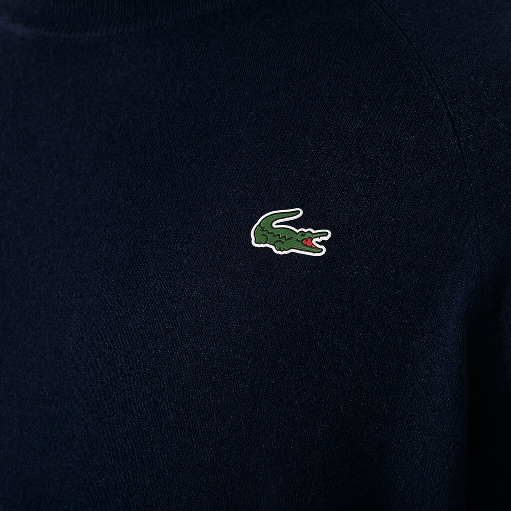 Mens   SPORT Breathable-Knit Golf Sweater | Lacoste Navy Blue • 166
