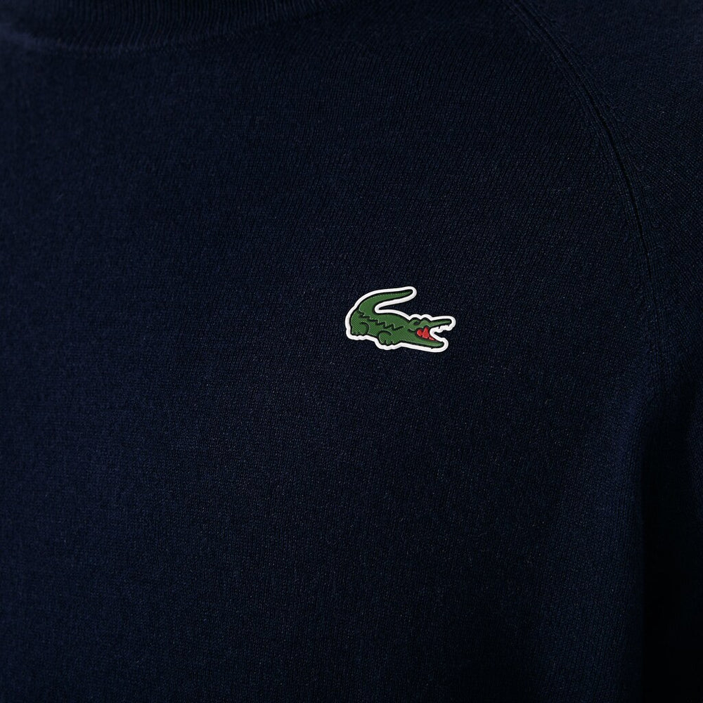Mens   SPORT Breathable-Knit Golf Sweater | Lacoste Navy Blue • 166