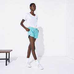 Womens Wo  SPORT French Terry Shorts | Lacoste Blue Chine • Yjx