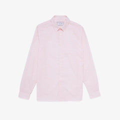 Mens   Crocodile Print Poplin Shirt | Lacoste Pink / White • Ztx