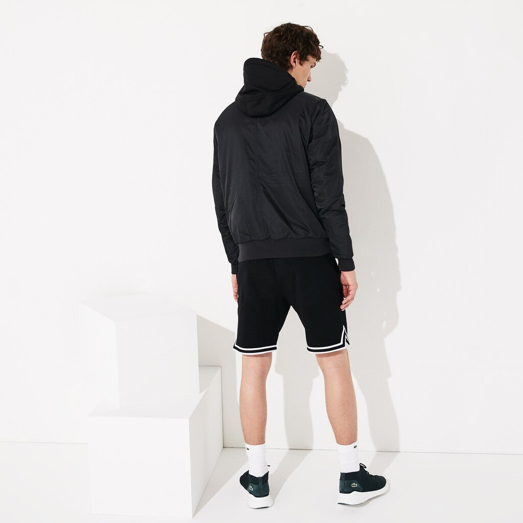 Mens   SPORT Water-Resistant Zip Jacket | Lacoste Black • 031