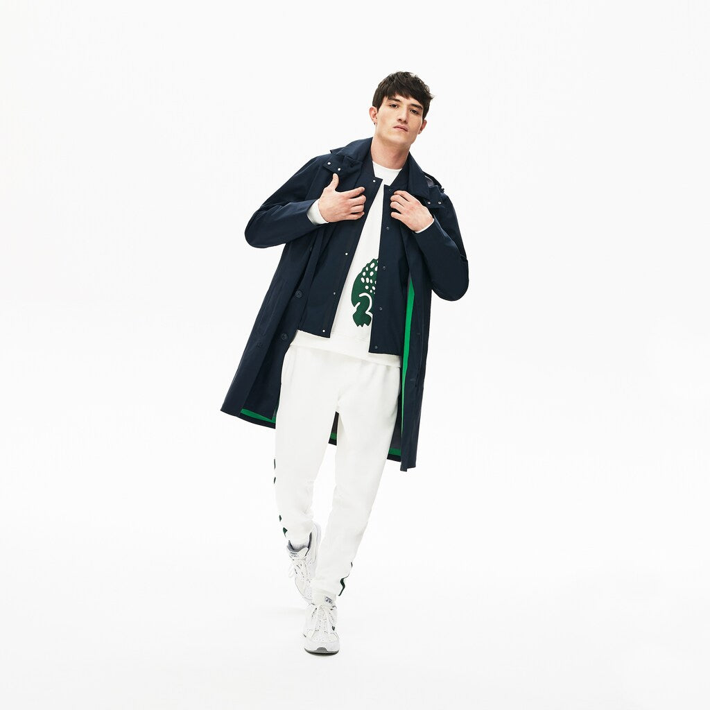 Mens   3-In-1 Lightweight Water-Resistant Parka | Lacoste Dark Grey • 2Z8
