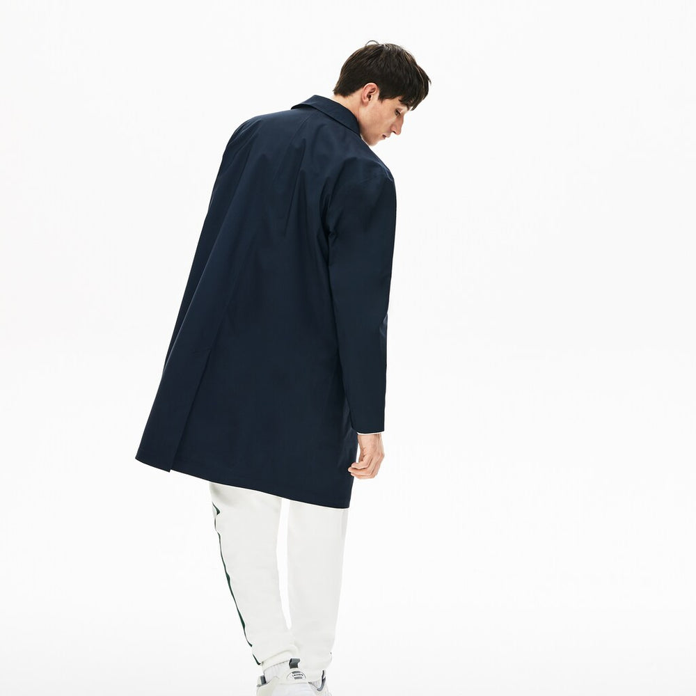 Mens   3-In-1 Lightweight Water-Resistant Parka | Lacoste Dark Grey • 2Z8