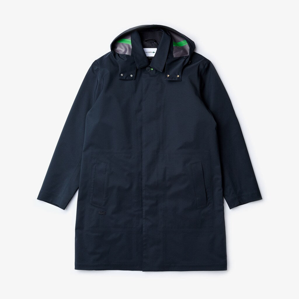 Mens   3-In-1 Lightweight Water-Resistant Parka | Lacoste Dark Grey • 2Z8