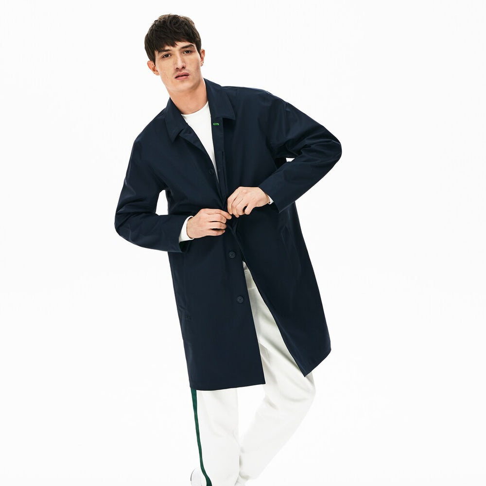 Mens   3-In-1 Lightweight Water-Resistant Parka | Lacoste Dark Grey • 2Z8