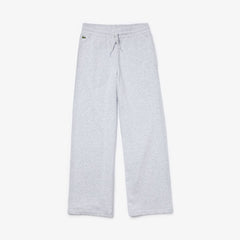 Womens Wo  Cotton Fleece Track Pants | Lacoste Grey Chine • Cca