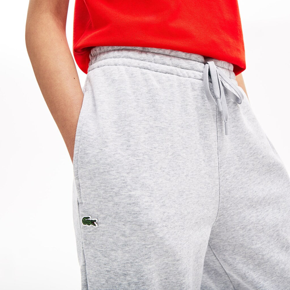 Womens Wo  Cotton Fleece Track Pants | Lacoste Grey Chine • Cca