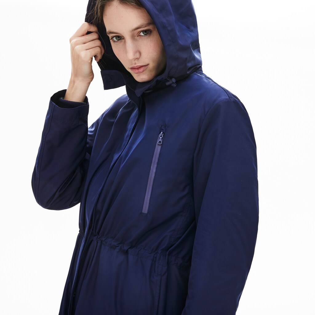 Womens Wo  Reversible Jacket 4-in-1 Parka | Lacoste Navy Blue • 166