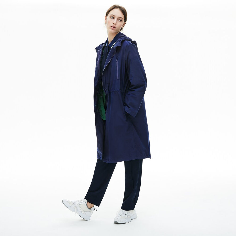 Womens Wo  Reversible Jacket 4-in-1 Parka | Lacoste Navy Blue • 166