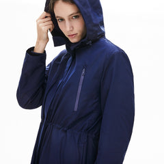 Womens Wo  Reversible Jacket 4-in-1 Parka | Lacoste Navy Blue • 166