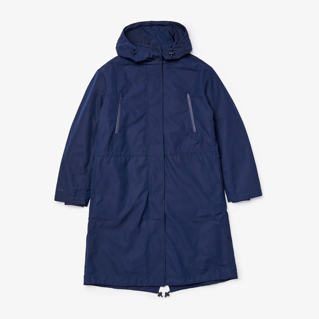 Womens Wo  Reversible Jacket 4-in-1 Parka | Lacoste Navy Blue • 166