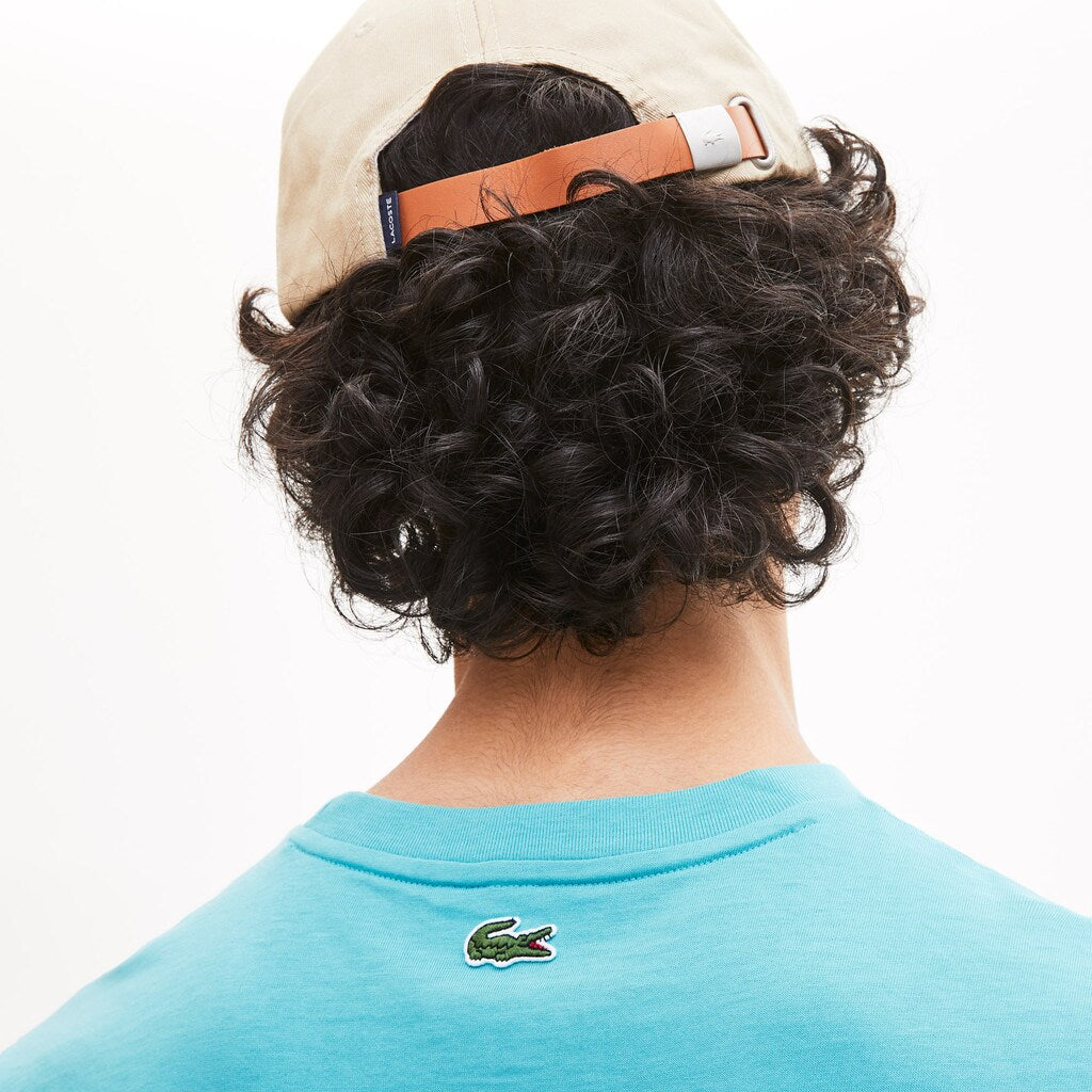 Mens   Retro Logo Graphic T-shirt | Lacoste Turquoise • Yzk