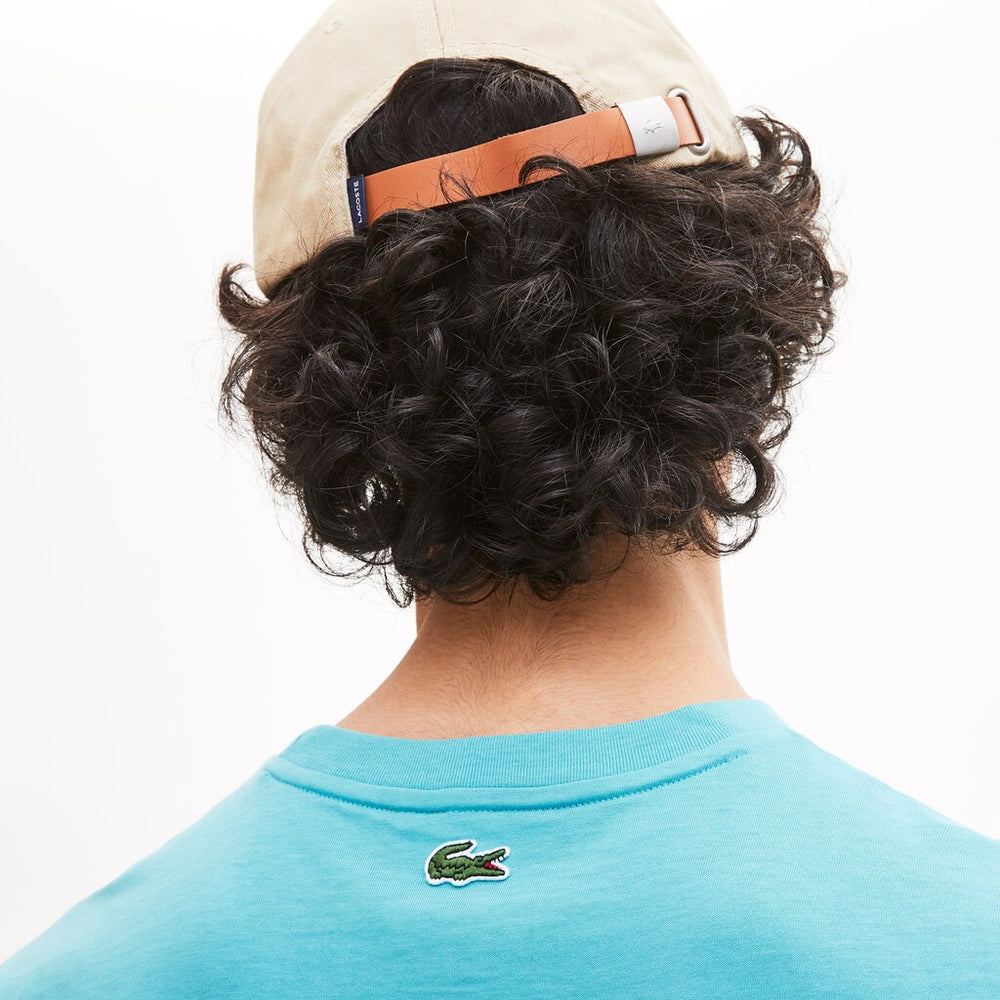Mens   Retro Logo Graphic T-shirt | Lacoste Turquoise • Yzk