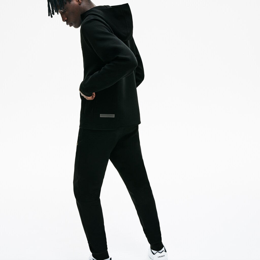 Mens   Motion Regular Fit Full-Zip Hoodie | Lacoste Black • 031