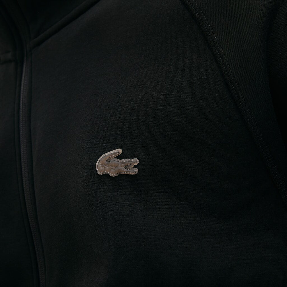 Mens   Motion Regular Fit Full-Zip Hoodie | Lacoste Black • 031
