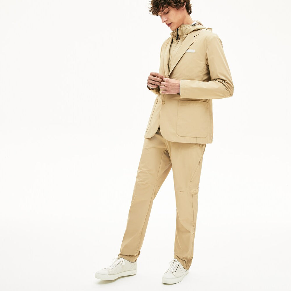 Mens   3-in-1 Ergonomic Jacket | Lacoste Beige • 02S